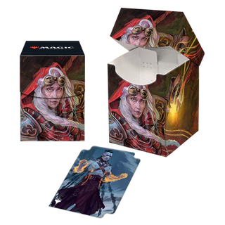 Deck Box - Ultra Pro - Pro-100+ - Magic: The Gathering - Dominaria United V3 - Jaya, Fiery Negotiator