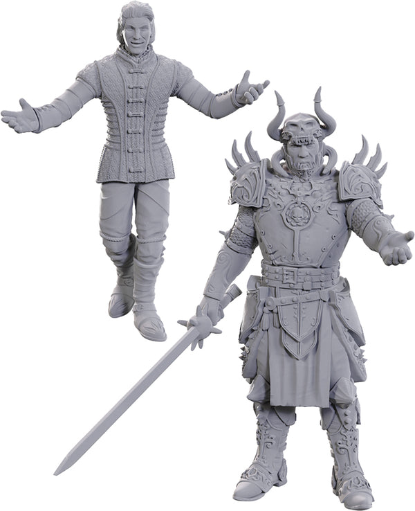 D&D - Unpainted Miniatures - Nolzur's Marvelous Miniatures - Baldur's Gate 3 - Sarevok Anchhev & Raphael