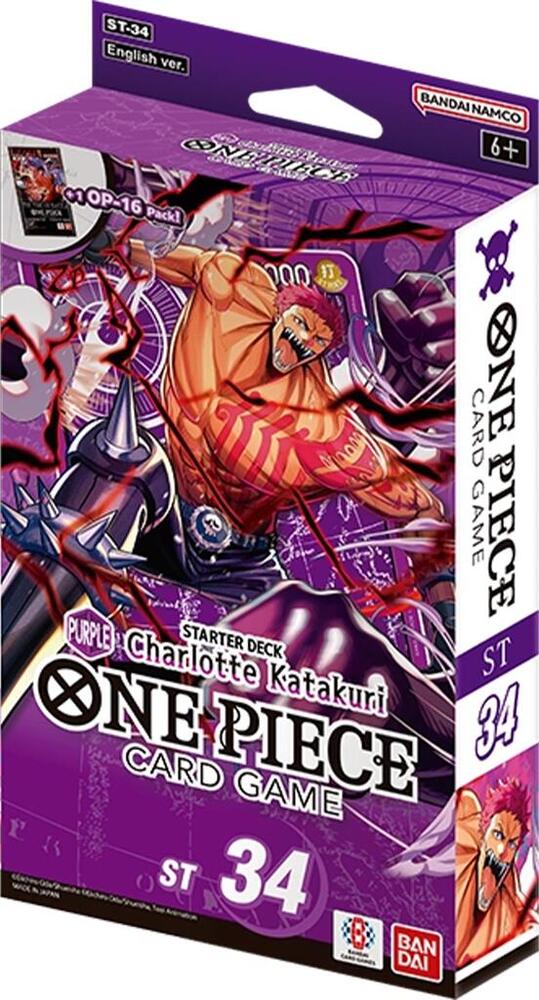 One Piece Card Game - Starter Deck - Charlotte Katakuri (ST-34)