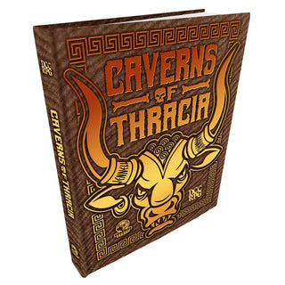 RPG (5E) - Original Adventures Reincarnated #9 - Caverns of Thracia - Minotaur Hide Cover (Limited Edition)