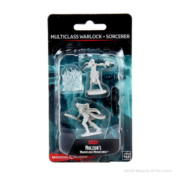 D&D - Nolzur's Marvelous Unpainted Miniatures - Multiclass Warlock + Sorcerer