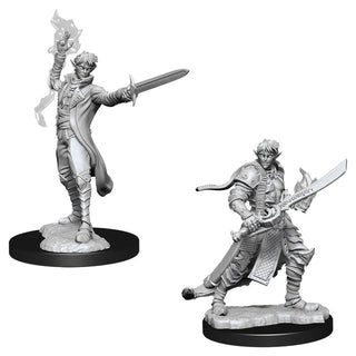 Pathfinder Deep Cuts Unpainted Miniatures - Male Elf Magus (Magic User)