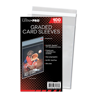 Ultra Pro - Card Storage - Soft Sleeves - Graded Card Sleeves Resealable (100 ct.)