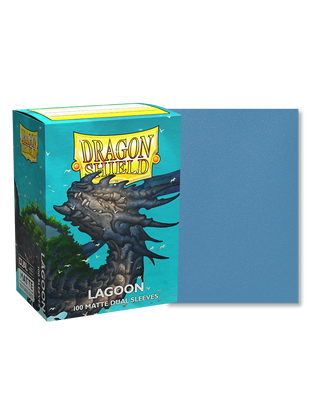 Deck Sleeves - Dragon Shield - Matte Dual - Lagoon (100 ct.)