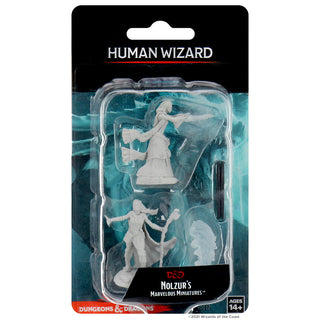 D&D - Nolzur's Marvelous Unpainted Miniatures - Human Female Wizard