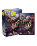 Deck Sleeves (Small) - Dragon Shield - Art - Brushed - Japanese - Christmas Dragon 2022 (60 ct.)