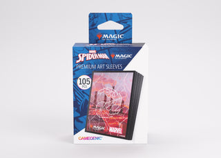 Deck Sleeves - Gamegenic - Premium Art Sleeve - Magic: The Gathering - Marvel's Spider-Man - Mountain (105.ct)
