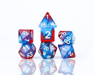 Dice - Sirius - Polyhedral RPG Set (8 ct.) - 16mm - Celestial - Starry Skies