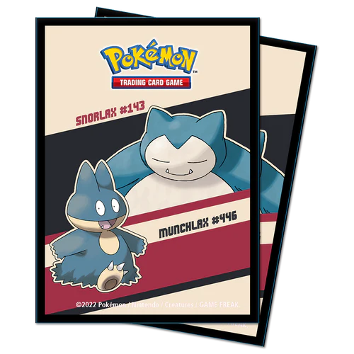 Deck Sleeves - Ultra Pro - Deck Protector - Pokémon - Snorlax & Munchlax (65 ct.)