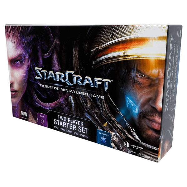 (NOT FOR SALE UNTIL 08/07/2026) StarCraft Tabletop Miniatures Game - Two Player Starter Set - Founders Edition