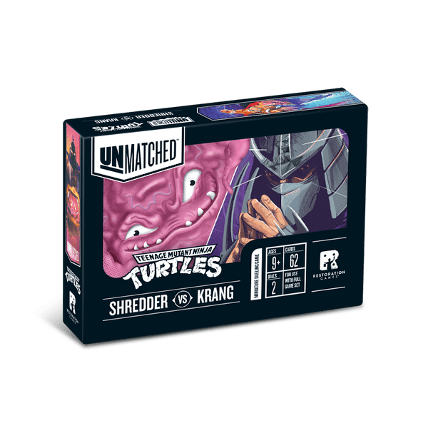 Unmatched Adventures - Teenage Mutant Ninja Turtles - Krang vs Shredd Hero Decks Expansion