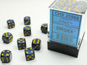 Dice - Chessex - D6 Set (36 ct.) - 12mm - Speckled - Twilight