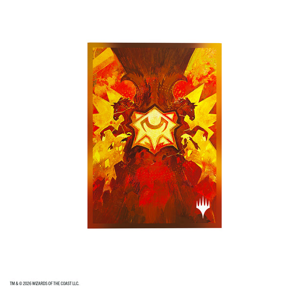 Deck Sleeves - Gamegenic - Premium Art Sleeve - MtG - Secrets of Strixhaven - Lorehold (105 Ct.)