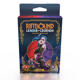 (NOT FOR SALE UNTIL 10/31/2025) Riftbound: League of Legends TCG - Set One: Origins Champion Deck - Jinx