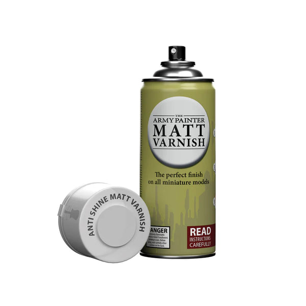 Painting - The Army Painter - Spray - Colour Primer - Anti-Shine Matte Varnish