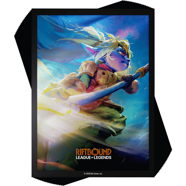 Deck Sleeves - Riftbound: League of Legends TCG - Poppy, Keeper of the Hammer (100 Ct.)