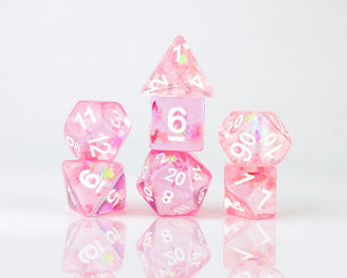 Dice - Sirius - Polyhedral RPG Set (8 ct.) - 16mm - Celestial - Autumn Dawn