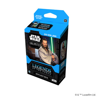 Star Wars: Unlimited TCG - Legends of the Force Spotlight Deck - Qui-Gon Jinn