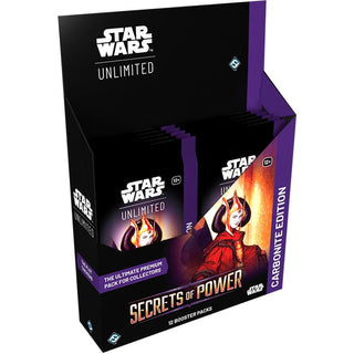 Star Wars: Unlimited TCG - Secrets of Power Booster Display Box (Carbonite Edition)