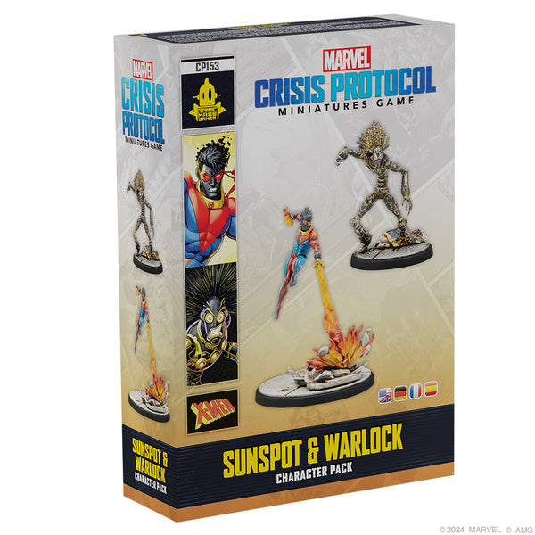 Marvel Crisis Protocol - Sunspot & Warlock Character Pack