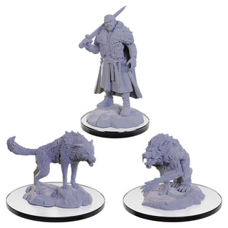 D&D - Nolzur's Marvelous Unpainted Miniatures -  Loup Garou