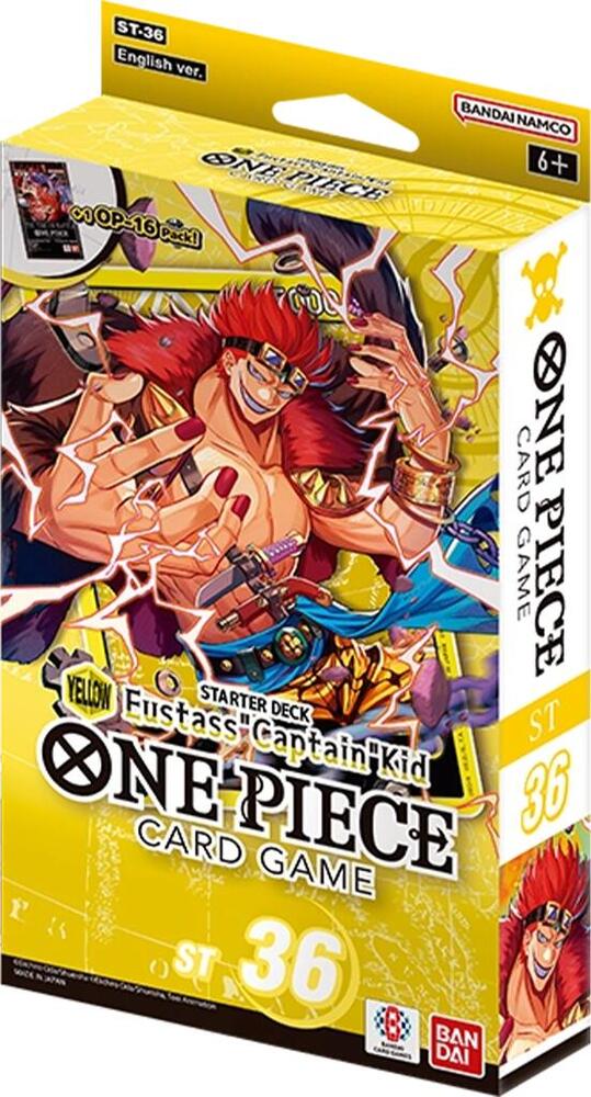 One Piece Card Game - Starter Deck - Eustass "Captain" Kid (ST-36)