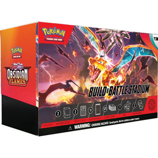 Pokémon TCG - Scarlet & Violet Set 3 - Obsidian Flames (SV03) - Build and Battle Stadium