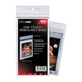 Ultra Pro - Card Storage - Soft Sleeves - One-Touch Resealable Bags (100 ct.)