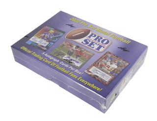 2022 Leaf Pro Set Metal Football Hobby Box