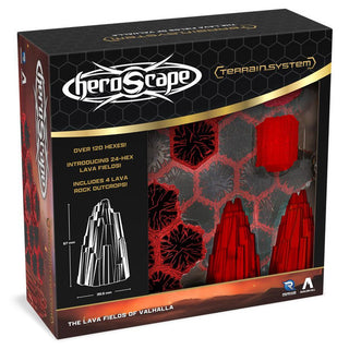 Heroscape - Boiling Tension: The Lava Fields of Valhalla - Terrain Expansion