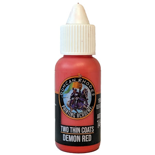 Painting - Two Thin Coats - Demon Red (15 ml.)