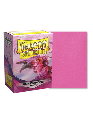 Deck Sleeves - Dragon Shield - Matte - Pink Diamond (100 ct.)