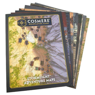 (NOT FOR SALE UNTIL 11/12/2025) Cosmere RPG - Stormlight Adventure Map Pack