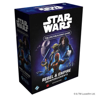 (NOT FOR SALE UNTIL 07/24/2026) Star Wars: The Deck-Building Game - Rebel & Empire Reinforcements Expansin