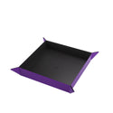 Dice Tray - Gamegenic - Magnetic Square - Black/Purple
