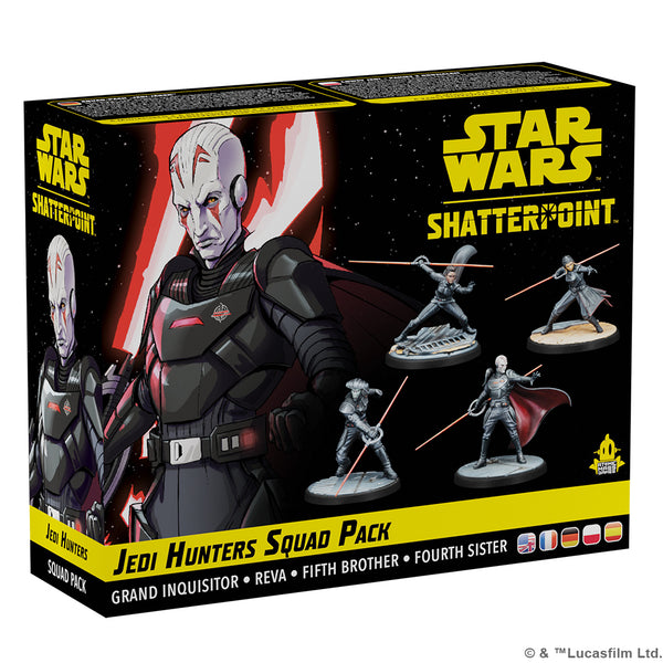Star Wars Shatterpoint - Jedi Hunters Squad Pack - Grand Inquisitor - Reva - Fifth Brother - Fourth Sister