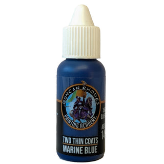 Painting - Two Thin Coats - Marine Blue (15 ml.)