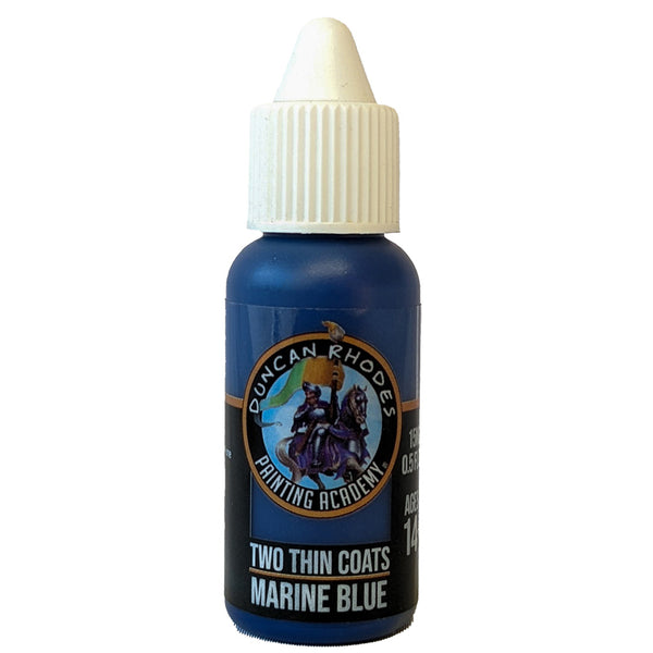 Painting - Two Thin Coats - Marine Blue (15 ml.)
