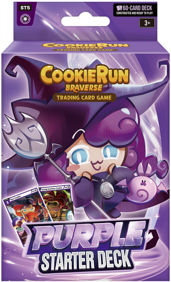 CookieRun: Braverse TCG - Purple Starter Deck