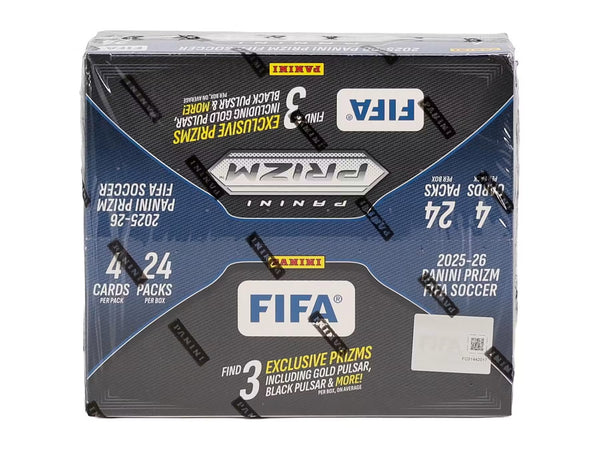 2025/26 Panini Prizm FIFA Soccer Retail Box
