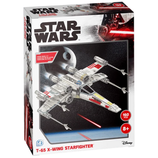 Star Wars - T-65B X-Wing Starfighter - Paper Model Kit - 3D Puzzle (160 Pcs.)