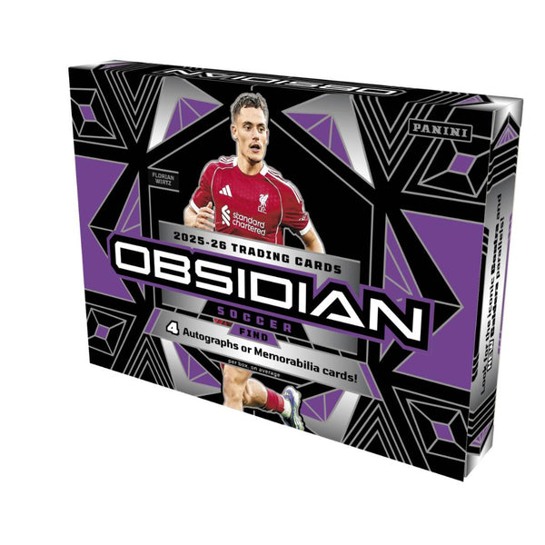(NOT FOR SALE UNTIL 07/24/2026) 2025/26 Panini Obsidian Soccer Hobby Box