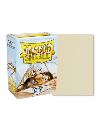 Deck Sleeves - Dragon Shield - Matte - Ivory (100 ct.)