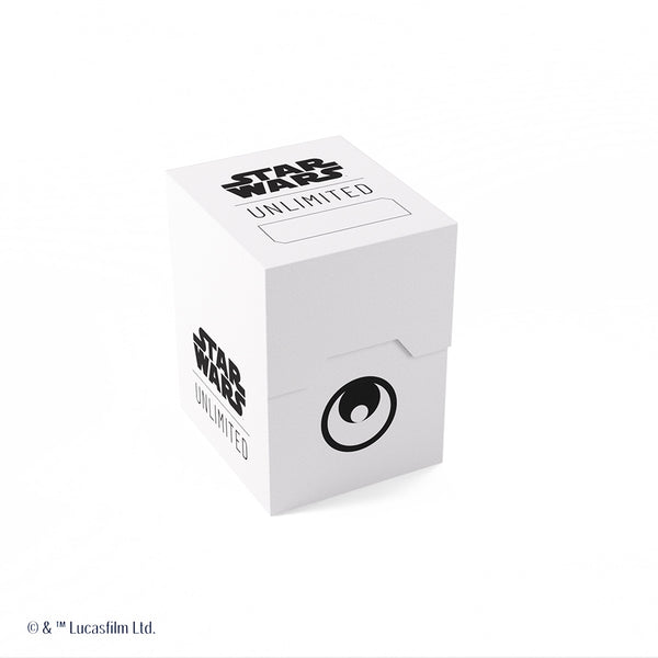 Deck Box - Gamegenic - Star Wars: Unlimited - Soft Crate - White/Black