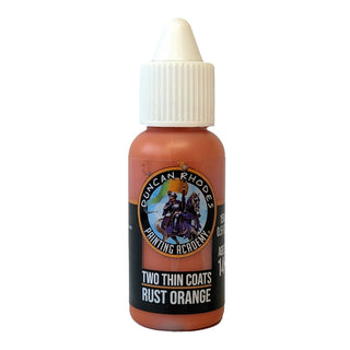 Painting - Two Thin Coats - Rust Orange (15 ml.)