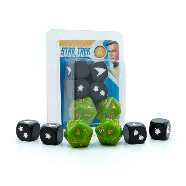 Dice - Modiphius Entertainment - Star Trek Adventures - Kirk's Tunic Dice Blister