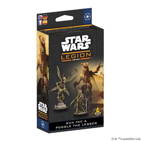 Star Wars Legion - Sun Fac & Poggle the Lesser