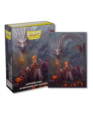 Deck Sleeves (Small) - Dragon Shield - Art - Brushed - Japanese - Halloween Dragon 2022 (60 ct.)