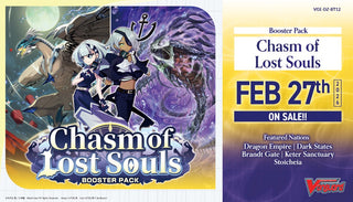 (NOT FOR SALE UNTIL 02/27/2026) Cardfight!! Vanguard Divinez - (BT12) Chasm of Lost Souls Booster Pack