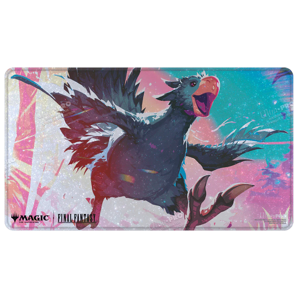 Playmat (Holofoil) - Ultra Pro - Magic: The Gathering - Final Fantasy - Black Traveling Chocobo